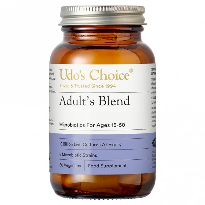 Udos Choice Adults Blend Microbiotics - 60 Vegicaps