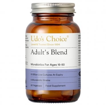 Udos Choice Adults Blend Microbiotics - 60 Vegicaps