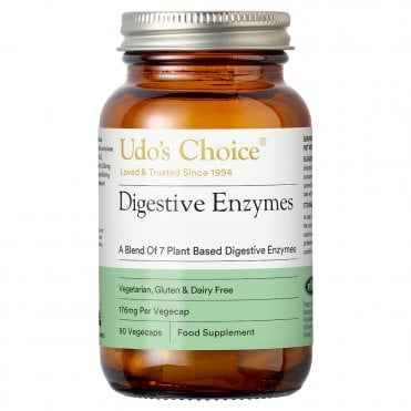 Udos Choice Digestive Enzyme Blend - 90 x 176mg Vegicaps