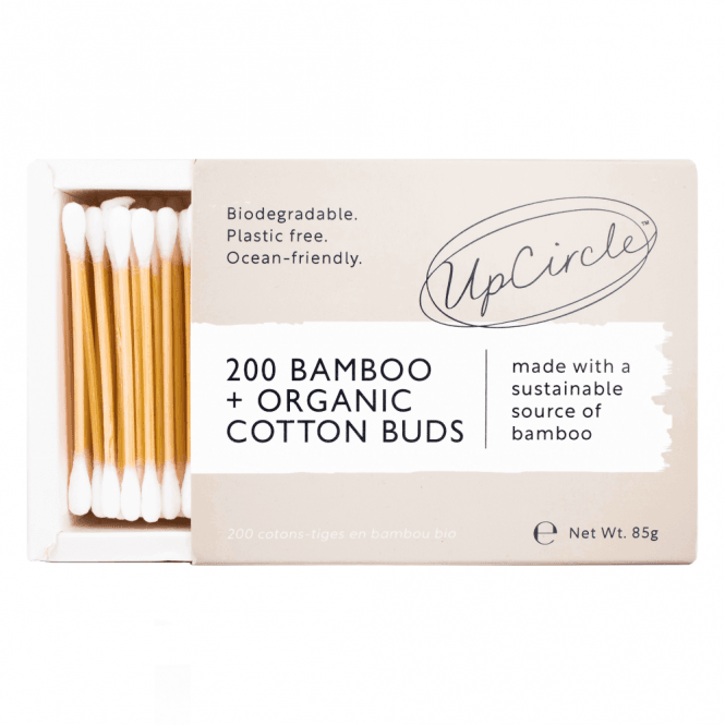 UpCircle Bamboo + Organic Cotton Buds - 200 Buds