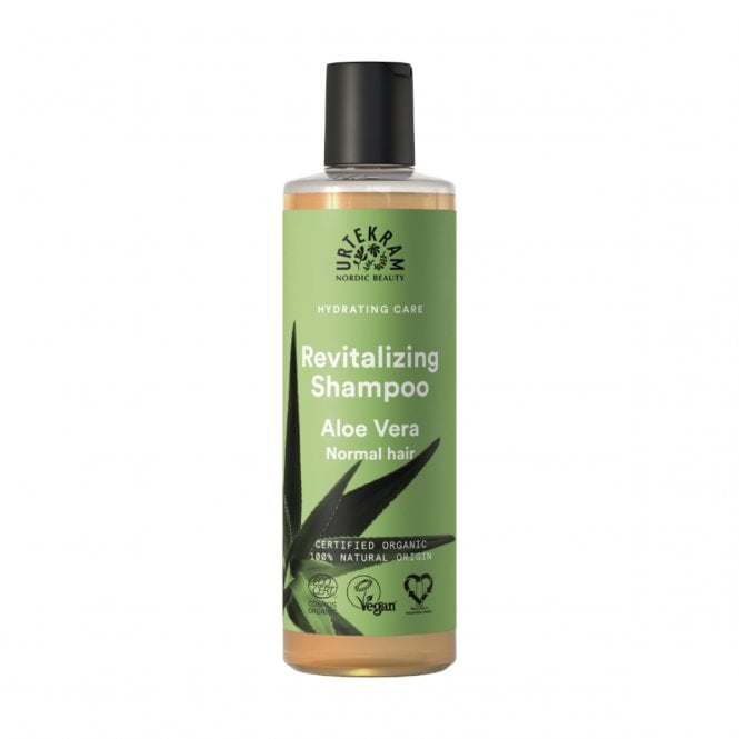 Urtekram Organic Aloe Vera Revitalising Shampoo for Normal Hair - 250ml