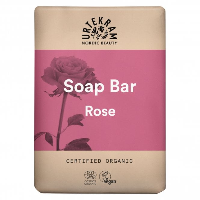 Urtekram Organic Rose Soap Bar - 100g