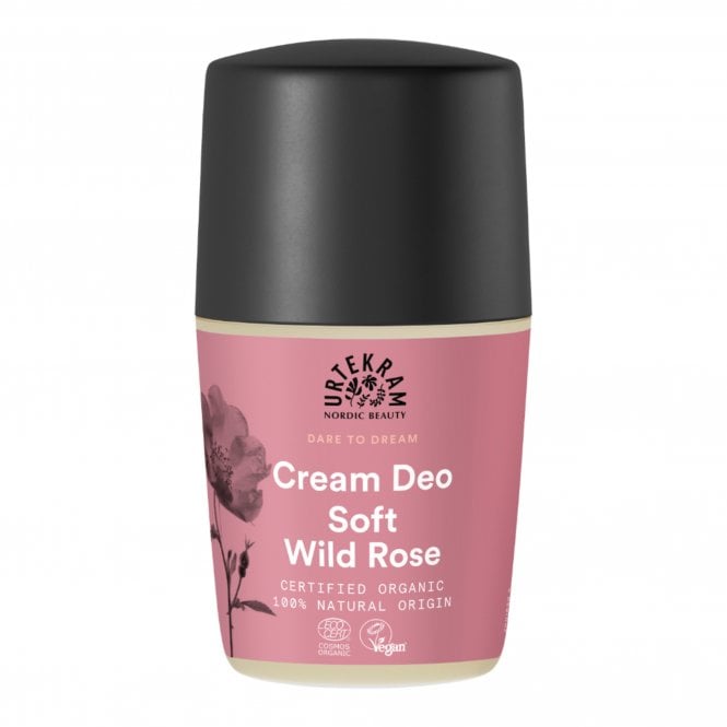 Urtekram Organic Soft Wild Rose Cream Deo - 50ml