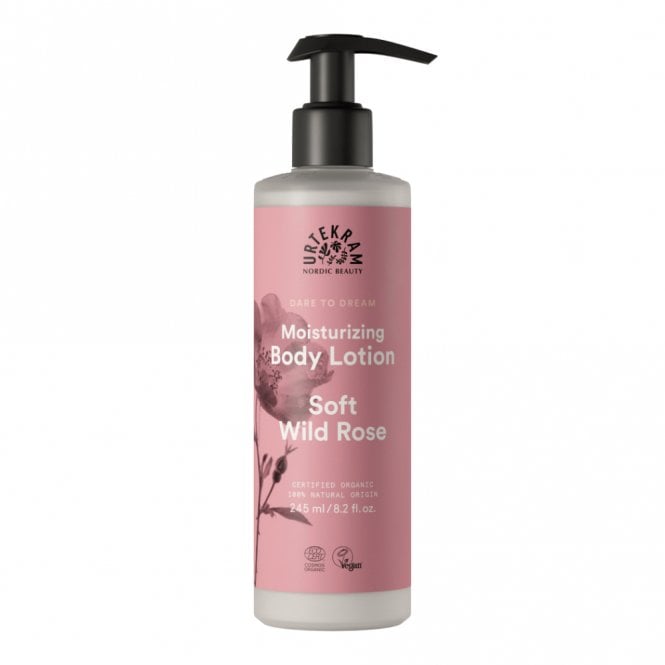 Urtekram Organic Soft Wild Rose Moisturising Body Lotion - 245ml