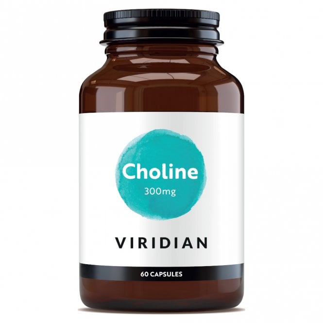 Viridian Choline - 300mg x 60 Capsules