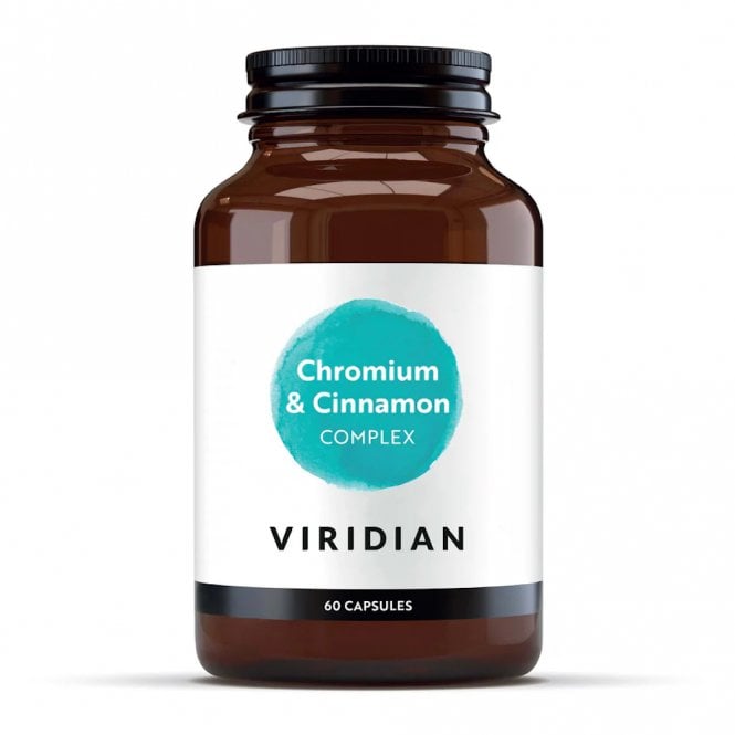 Viridian Chromium & Cinnamon Complex - 60 Capsules