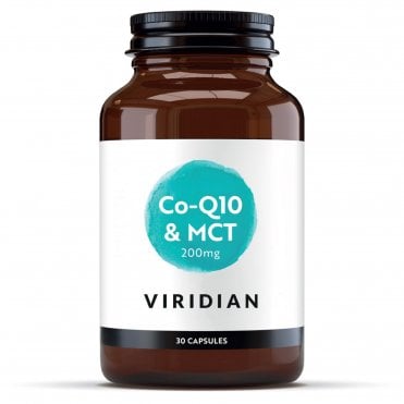 Viridian Co-Enzyme Q10 with MCT - 30 x 200mg Vegicaps