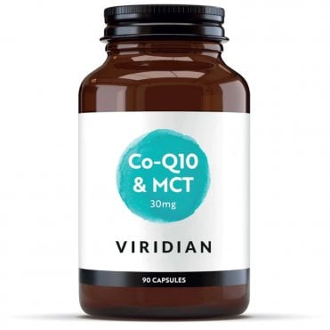 Viridian Co-Enzyme Q10 with MCT - 90 x 30mg Vegicaps
