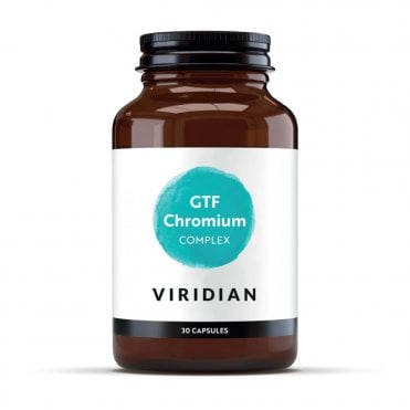 Viridian GTF Chromium Complex - 30 Capsules