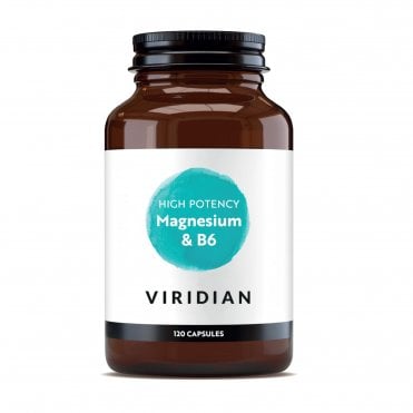 Viridian Hi-Potency Magnesium with B6 - 120 Capsules