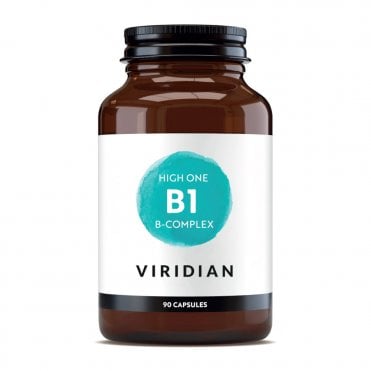 Viridian High One Vitamin B1 with B-Complex - 90 Vegicaps