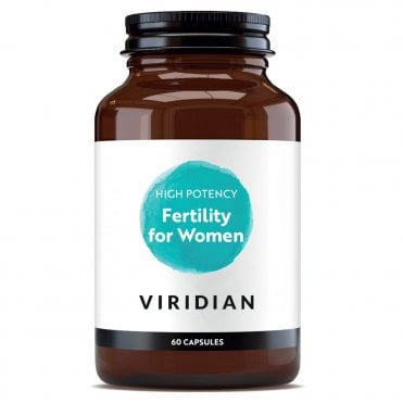 Viridian High Potency Fertility for Women - 60 Vegicaps