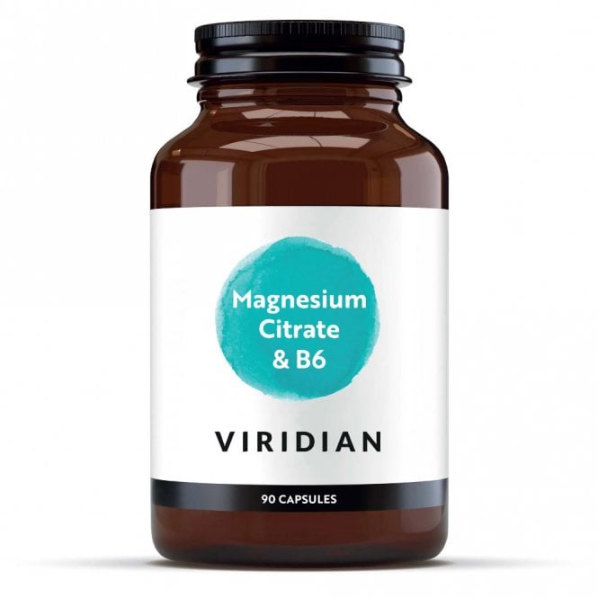 Viridian Magnesium Citrate with B6 - 90 Vegicaps