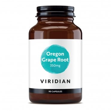 Viridian Oregon Grape Root - 90 Capsules