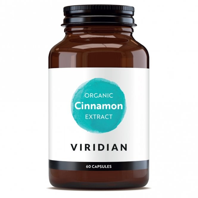 Viridian Organic Cinnamon Extract - 60 Capsules