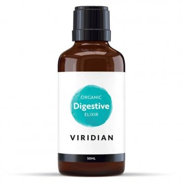 Viridian Organic Digestive Elixir with Digestive Bitters - 50ml