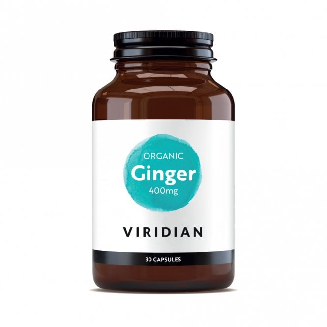 Viridian Organic Ginger 400mg - 30 Vegicaps