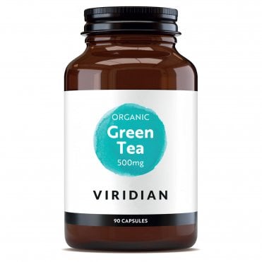 Viridian Organic Green Tea Leaf - 500mg - 90 Vegicaps