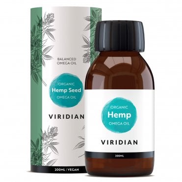 Viridian Organic Hemp Seed Omega Oil - 200ml