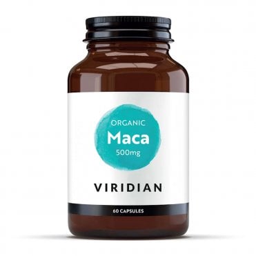 Viridian Organic Maca Root - 60 x 500mg Vegicaps