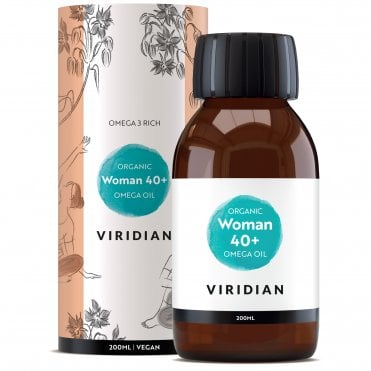 Viridian Organic Woman 40+ Omega Oil - 200ml
