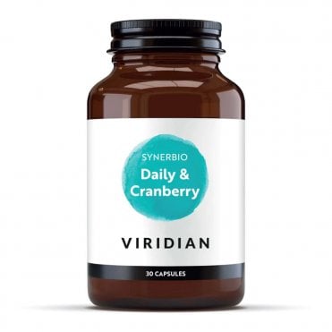 Viridian Synerbio Daily Plus Cranberry - 30 Vegicaps