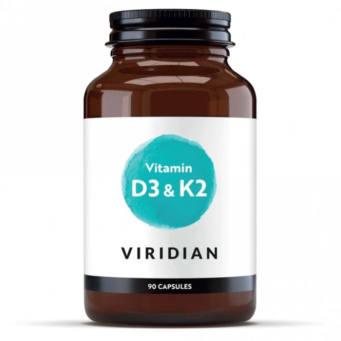 Viridian Vitamin D3 & K2 - 90 Capsules