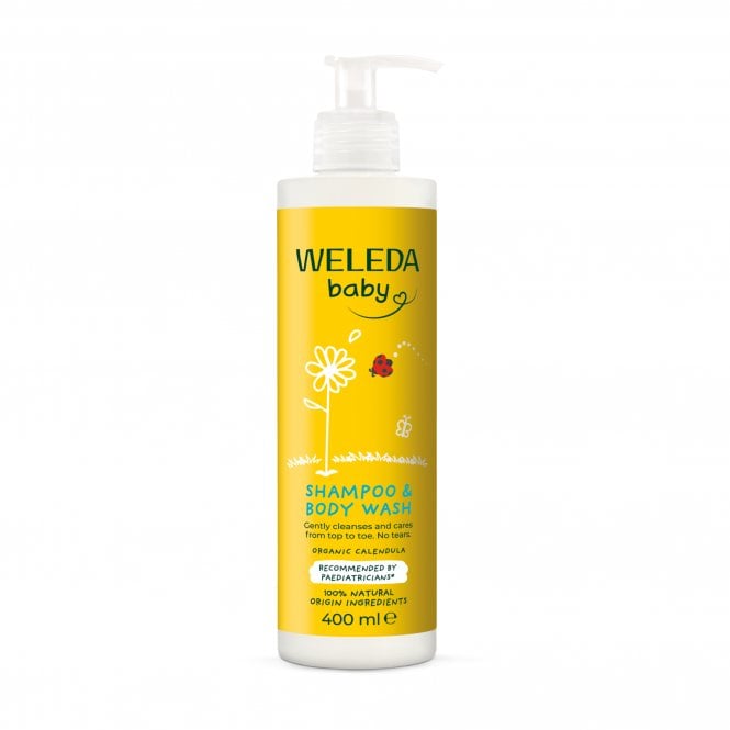 Weleda Baby Calendula Shampoo & Body Wash - 400ml