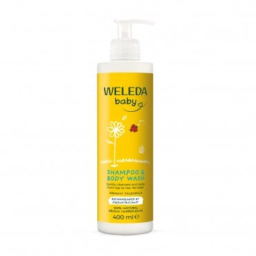 Weleda Baby Calendula Shampoo & Body Wash - 400ml
