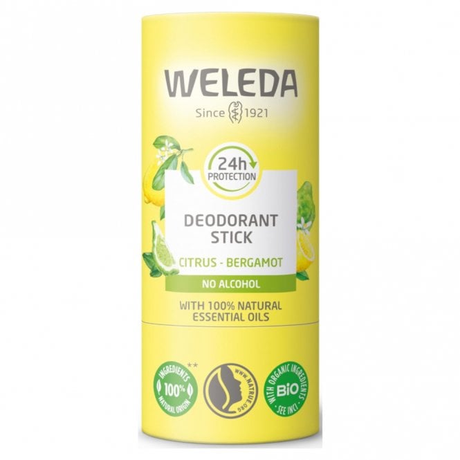 Weleda Citrus & Bergamot Deodorant Stick - 50g