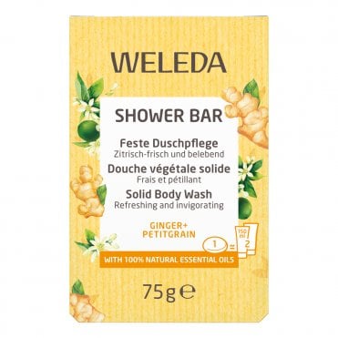 Weleda Ginger & Petitgrain Shower Bar - 75g