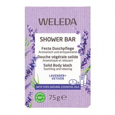 Weleda Lavender & Vetiver Shower Bar - 75g