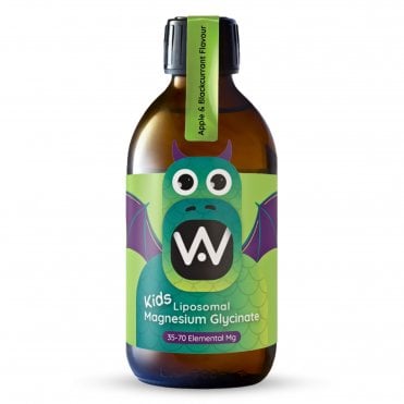 Well.Actually. Apple & Blackcurrant Kids Liposomal Magnesium Glycinate - 250ml