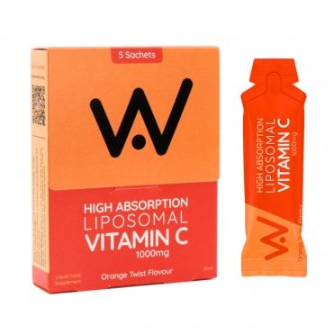 Well.Actually. Orange Twist Liposomal Vitamin C 1000mg - 5 Sachets