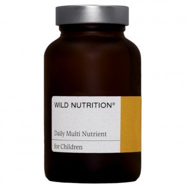 Wild Nutrition Food-Grown Daily Multi Nutrient for Children - 60 Capsules