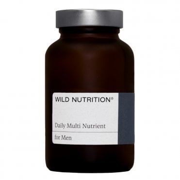 Wild Nutrition Food-Grown Daily Multi Nutrient for Men - 60 Capsules