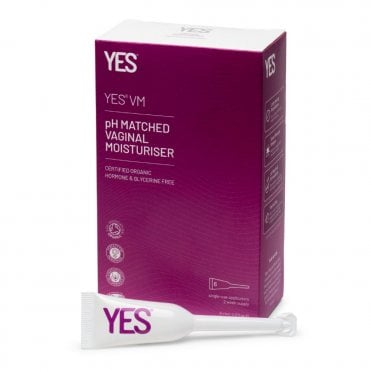 YES VM Organic pH Matched Vaginal Moisturiser - 6 x 5ml Applicator