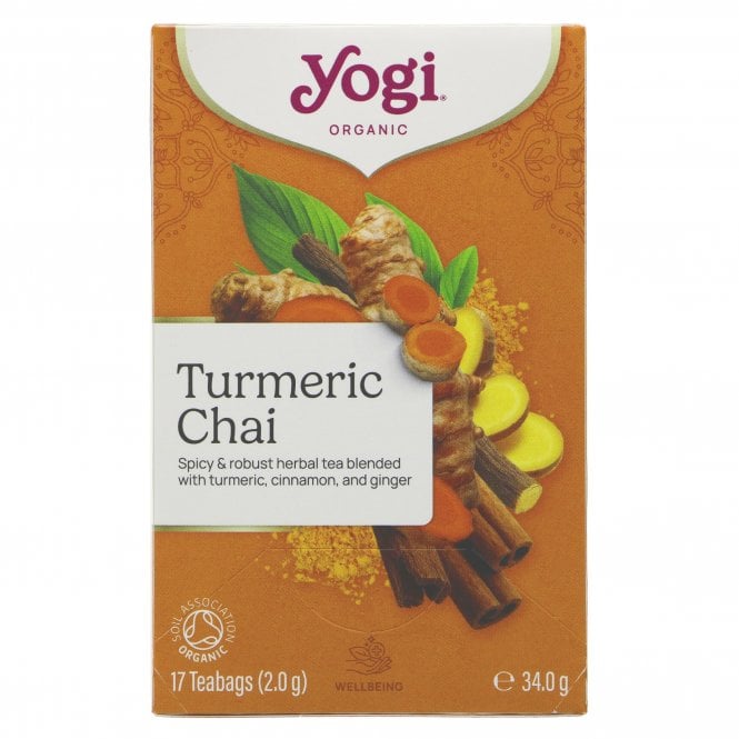 Yogi Organic Turmeric Chai - 17 Teabags