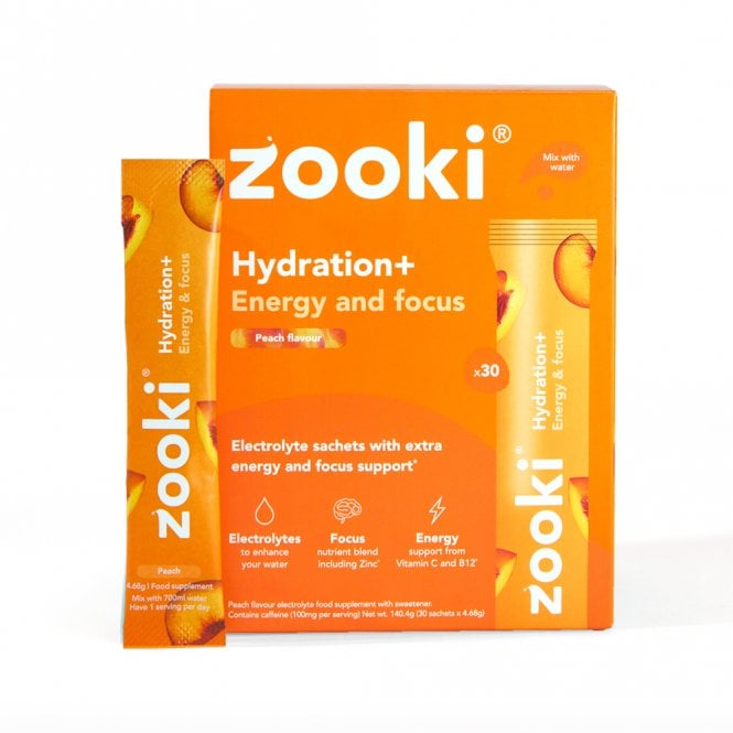 Zooki Hydration+ Energy and Focus - 30 Sachets
