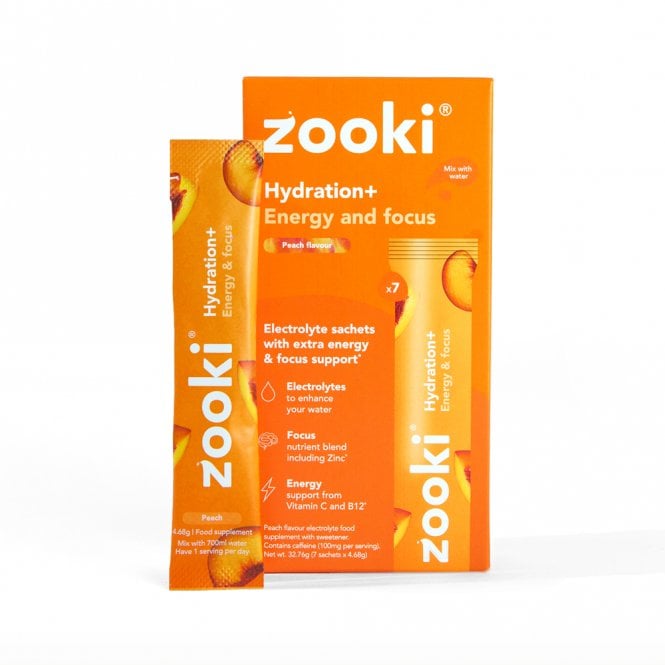Zooki Hydration+ Energy and Focus - 7 Sachets