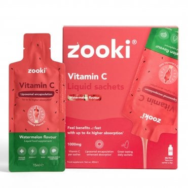 Zooki Watermelon Vitamin C - 30 Sachets